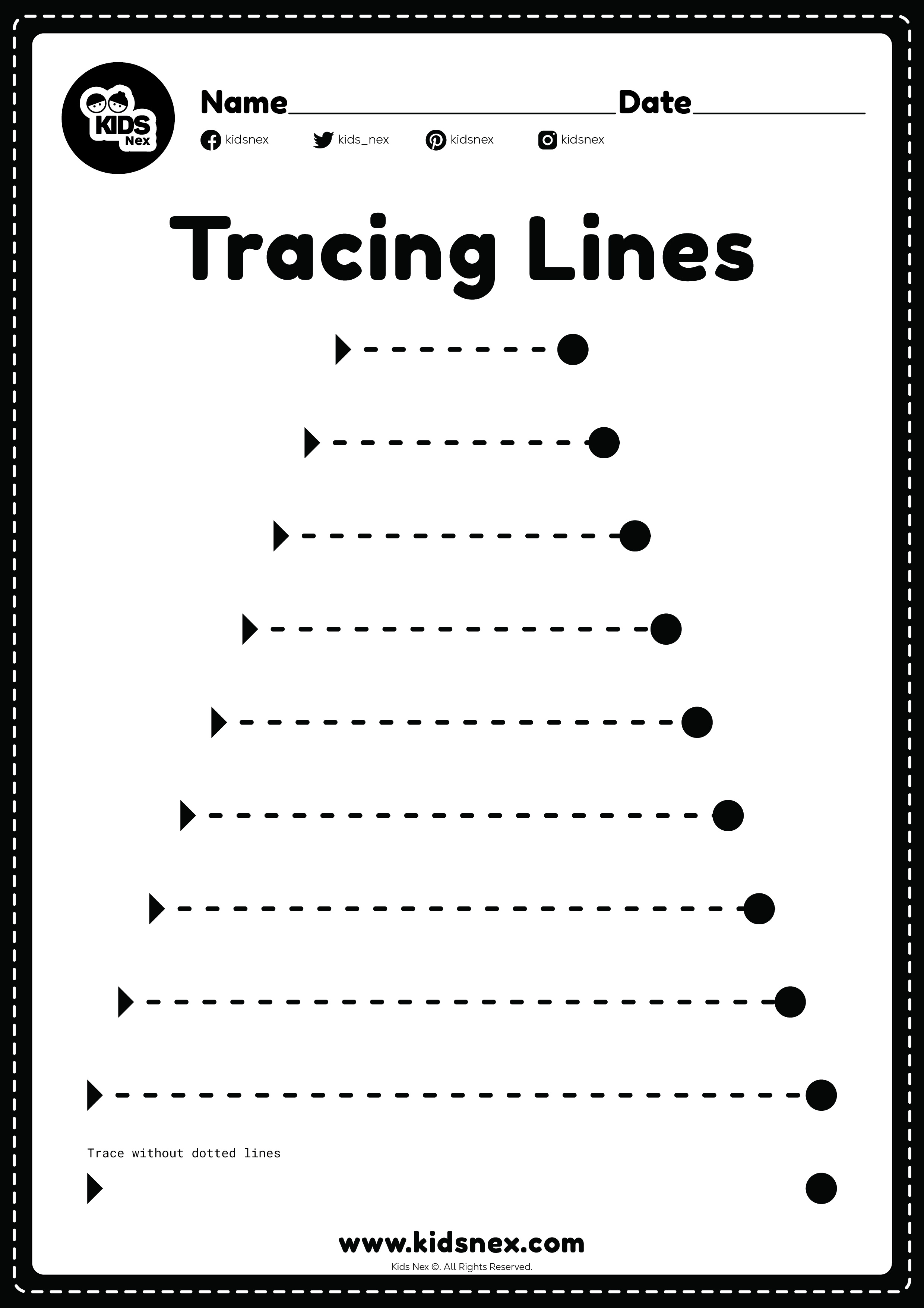 line-tracing-printables