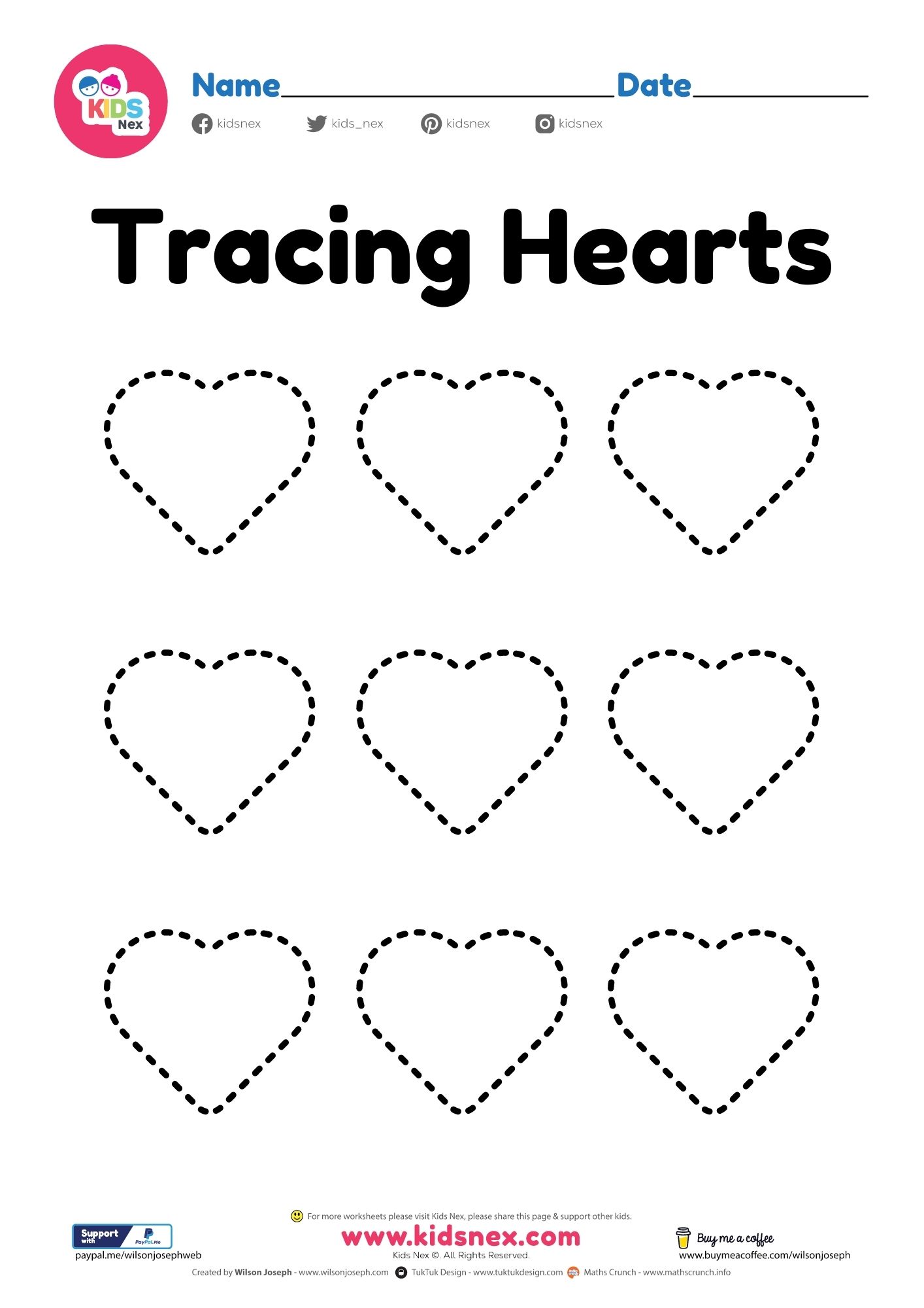trace-heart-worksheet